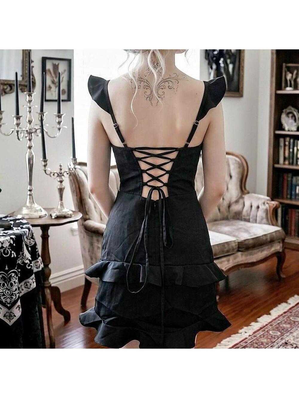 Fashion Essentials Women's Black Dress